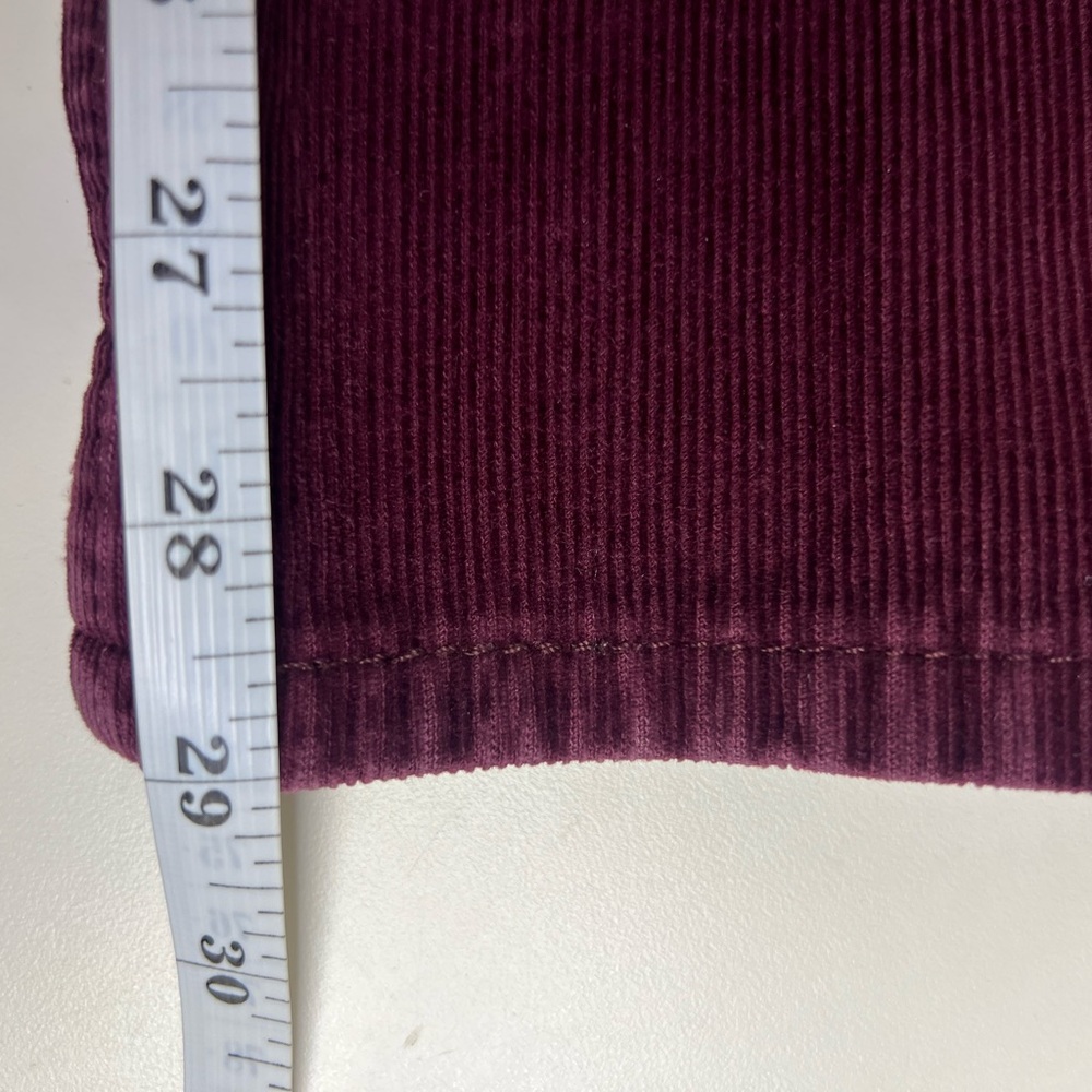 Men's Purple Levi 502 Corduroy Pants 29” Inseam - Size 32 - Picture 5 of 10